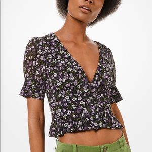 Michael Kors Floral Top